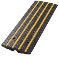 VEVOR Rampa za rubnik, 1220 x 408,9 x 65 mm, crna