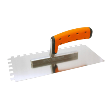 STRONG Inox gleter profesionalni, nazubljeni, 130 × 270 mm, 12 mm