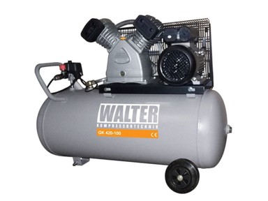 WALTER Uljni klipni kompresor WL GK420/10A, GK 420-2.2/100, 100 L, 2.2 kW, 230V