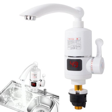 VERKGROUP Slavina električni grijač vode, 3000W, LCD