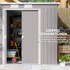HOMESTAR Vrtna sjenica 213 x 130 x 172 cm, svijetlo siva