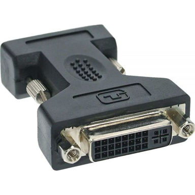 INLINE VGA adapter muški na HD15, crni