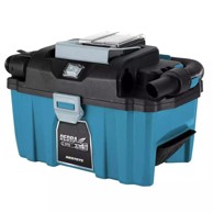 DEDRA Baterijski industrijski usisavač SAS+All Pro 18 V s HEPA filtrom, mokro/suho