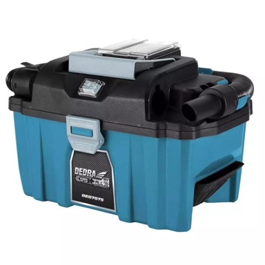 DEDRA Baterijski industrijski usisavač SAS+All Pro 18 V s HEPA filtrom, mokro/suho
