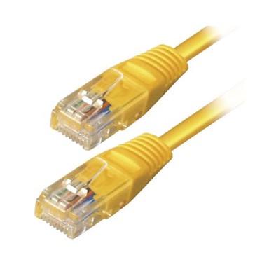 TRANSMEDIA Mrežni kabel TI9-50EGEL, 50 m, CAT5e, UTP, žuti, CCA