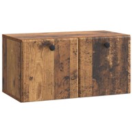 Zidni TV ormar, 59,5 x 31 x 30 cm, konstruirano drvo, staro drvo