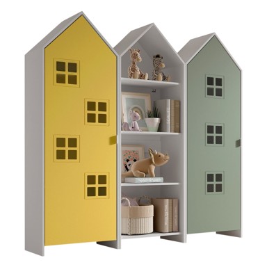 VIPACK Otvorena dječja garderoba 173x171,5 cm CASAMI BRUGES 