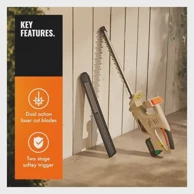 VONHAUS Akumulatorska kružna pila F-Series 20V, narančasto-crna