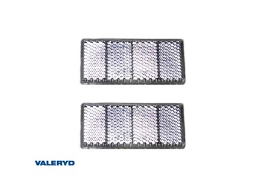 VALERYD Katadiopter kvadratni 69x32mm bijeli samoljepljivi (2 kom) 3160048