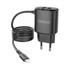 DUDAO Punjač A2ProL, 2×USB, 12W, s Lightning kabelom, crni