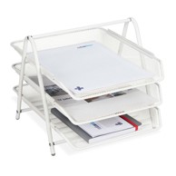 NORTHIX Metalni stolni organizator dokumenata s 3 A4 ladice