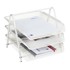 NORTHIX Metalni stolni organizator dokumenata s 3 A4 ladice