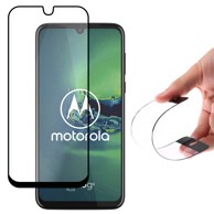 FLEXI Full cover hibridni zaštitnik ekrana sa okvirom Motorola Moto G8 Plus