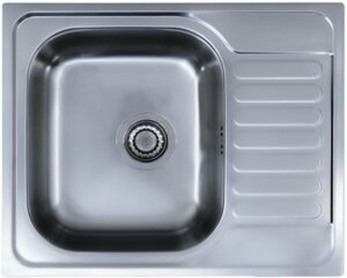 SINK SOLUTION Sudoper A Line 60x50 cm, 1x, inox