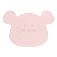 LASSIG Silikonski podložak Little Chums Mouse, rozi