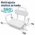 Rotirajuća stolica za kadu 360° za starije osobe
