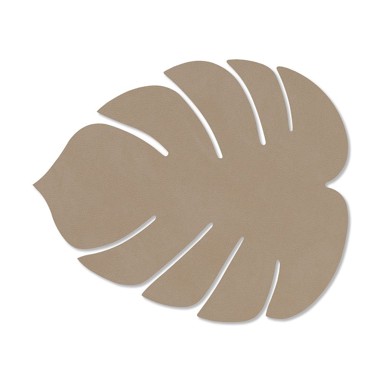 LIND DNA Podmetač od eko kože 22x26 cm Monstera Leaf Nupo