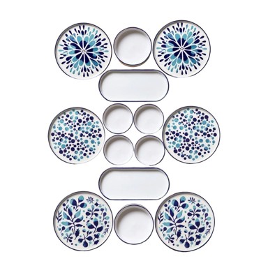 HERMIA Keramički servis za jelo 14 kom