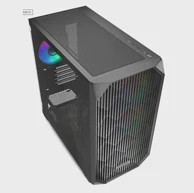 SHARKOON Kućište MK3 RGB, midi, ATX, RGB, prozor, crno