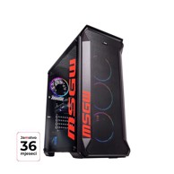MSGW Stolno računalo Gamer a375 / AMD Ryzen 5 5600X, 16 GB RAM, 1 TB SSD, NVIDIA GeForce RTX 4060 Ti, FreeDOS