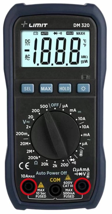 LIMIT digitalni multimetar DM 320