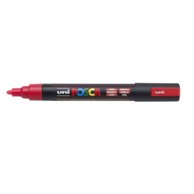 UNI POSCA Marker pc-5m, fluorescentno crveni