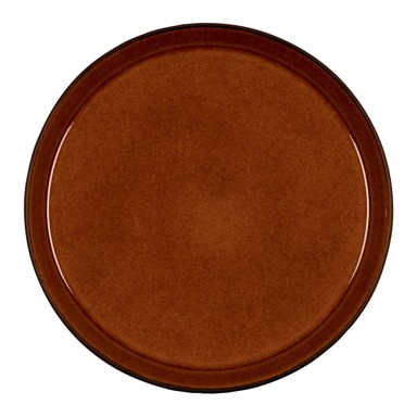 BITZ Tanjur plitki oker žuti od kamenine Mensa, ⌀ 27 cm