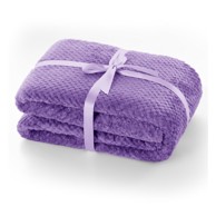DECOKING Ljubičasta deka od mikrovlakana Henry, 70x150 cm