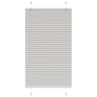 Plisirana roleta svjetlosiva 80 x 100 cm (širina tkanine 79,4 cm)