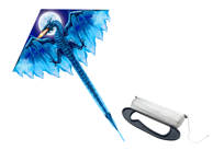 Leteći zmaj, 170cm x 130cm, plavi