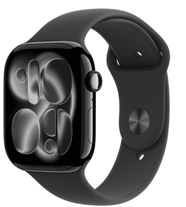 APPLE Watch Series 11 GPS, 46mm, crn (Jet Black) (MEUW4WF/A)