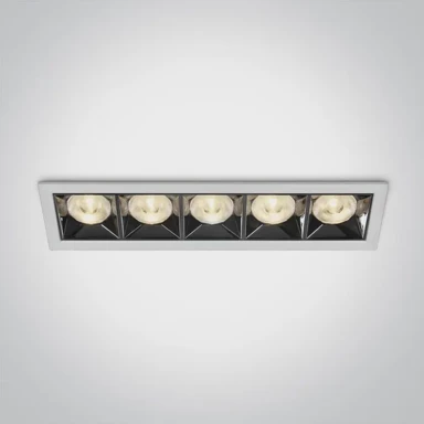 ONE LIGHT Ugradbena led svjetiljka 20w ww 38deg ip20 230v bijela dm50506b/w/w