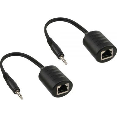 INLINE AV ekstender 89002, do 50 m, crni