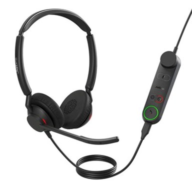 JABRA Slušalice Engage 50 II UC, crne, Engage 50 II Link, on-ear, Stereo, USB-C