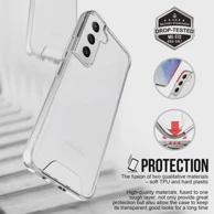 MAXMOBILE Maskica za Samsung Galaxy S23 FE, TPU, Drop-Proof Light, prozirna