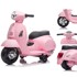 Skuter na akumulator Vespa, rozi