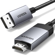 UGREEN Kabel DisplayPort - HDMI 4K@60Hz HDR aktivni 1 m