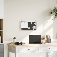 Ploča za pisanje S crnim okvirom od borovine 60x30, crna