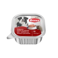 FRIEND Hrana za pse pašteta govedina 300 g