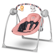 LIONELO Ležaljka za bebe Ruben Stone, ružičasta