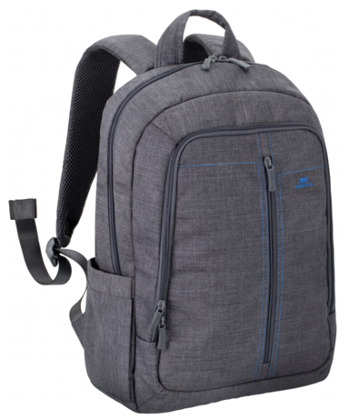 RIVACASE Ruksak za laptop 15,6, od platna 7560, sivi