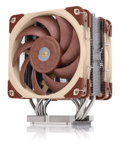 NOCTUA Hladnjak za procesor, NH-U12S DX-4677, 12 cm, smeđi, svijetlosmeđi, srebrni