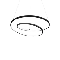IDEAL LUX Visilica Oz ID342351, SP, D60, on-off, 2700 K, crna