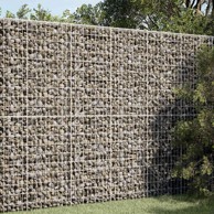 Gabion s žicom debljine 5 mm i mrežom 5x10 cm 150x10x200 cm