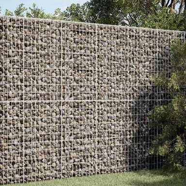 Gabion s žicom debljine 5 mm i mrežom 5x10 cm 150x10x200 cm