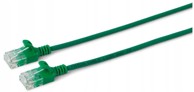 MICROCONNECT U/UTP CAT6A slim 10 m, zeleni
