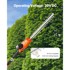 VEVOR Škare za živicu M0E-19ET-510 2480x95x165 mm Bežične