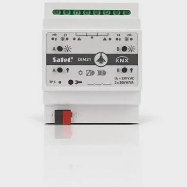 SATEL Dimmer KNX-DIM21, dva kanala