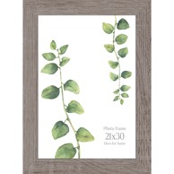 STYLER Sivi zidni okvir Narvik, 27 x 36 cm