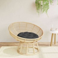 Jastuk okrugli Oxford, Ø 60 x 11 cm, crni